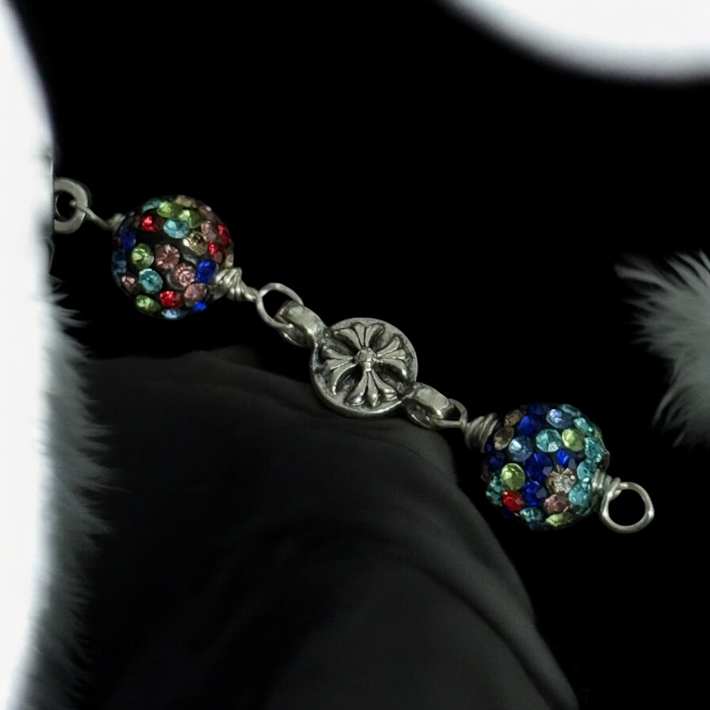 Multi Silver Polly Bracelet ✨🌎