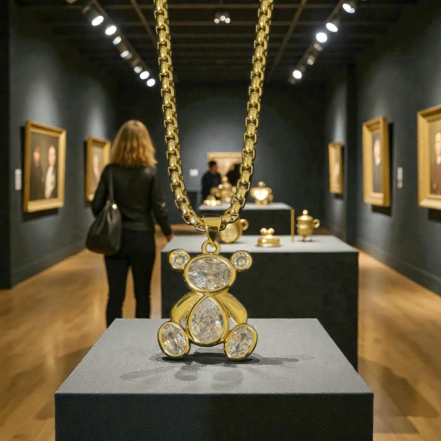 Diamond BEAR Polly 🧸🤍