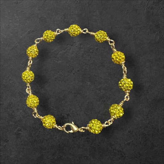 Yellow Polly Bracelet ✨