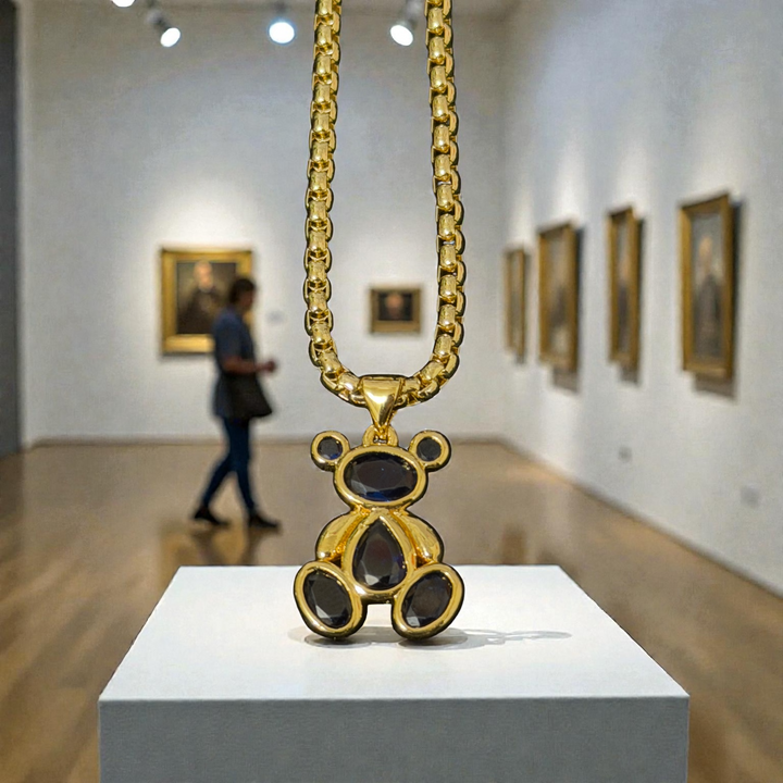 Dark Blue Bear Polly 🧸👥