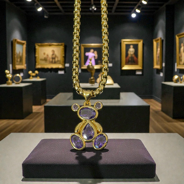 Purple Bear Polly 🧸👾